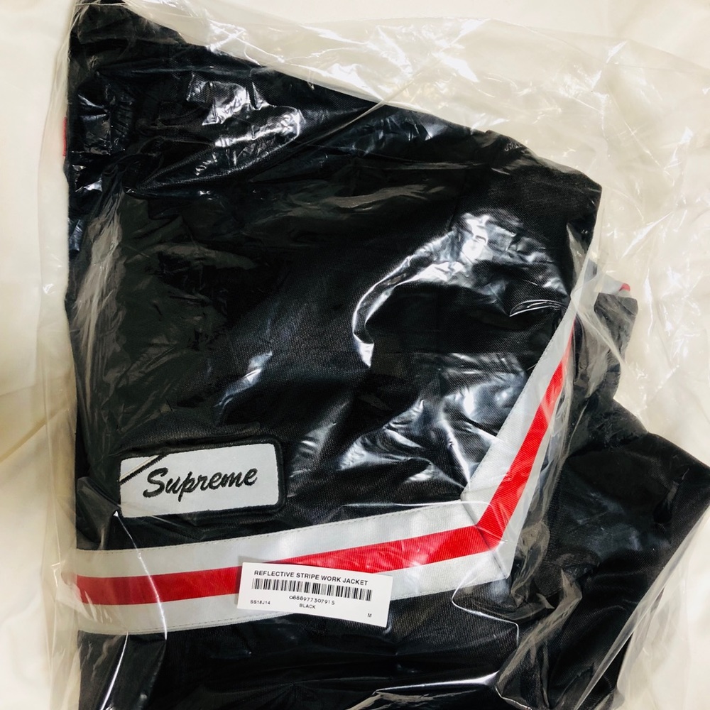 Supreme Reflective Work Jacket